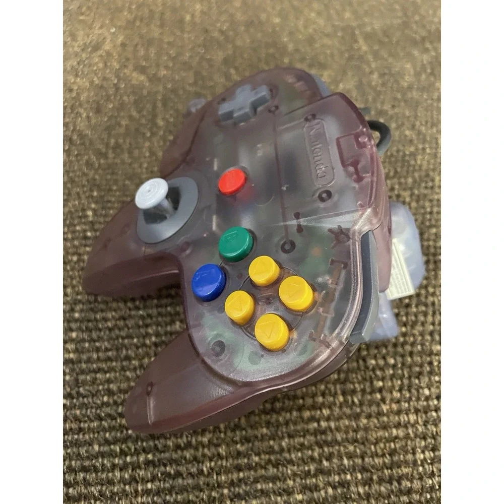 Old Skool Classic Wired Controller Joystick for Nintendo N64 - Atomic Purple